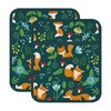 FREEBLOSS 2Pcs Fox Pattern Pot Holders for Kitchen Cotton Potholder