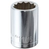 Crescent 1/2" Drive 12 Point Standard SAE Socket 11/16" -