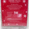 YANKEE CANDLE PEPPERMINT CANDY CANE CANDLE CHARM 2009
