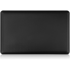 Mobestech Tapete de Descanso para Cocina Antifatiga Negro, Cojines de Suelo de PVC y Espuma, Multiusos y Fácil Limpieza para Áreas de Descanso y Cajas