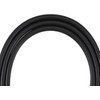 HOOWDAMY Lubricant Hose Rubber Water Hose Tube, Black, Inner Diameter