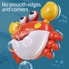 Jovow Crab Bubble Bath Maker for The Bathtub,Blows Bubbles and