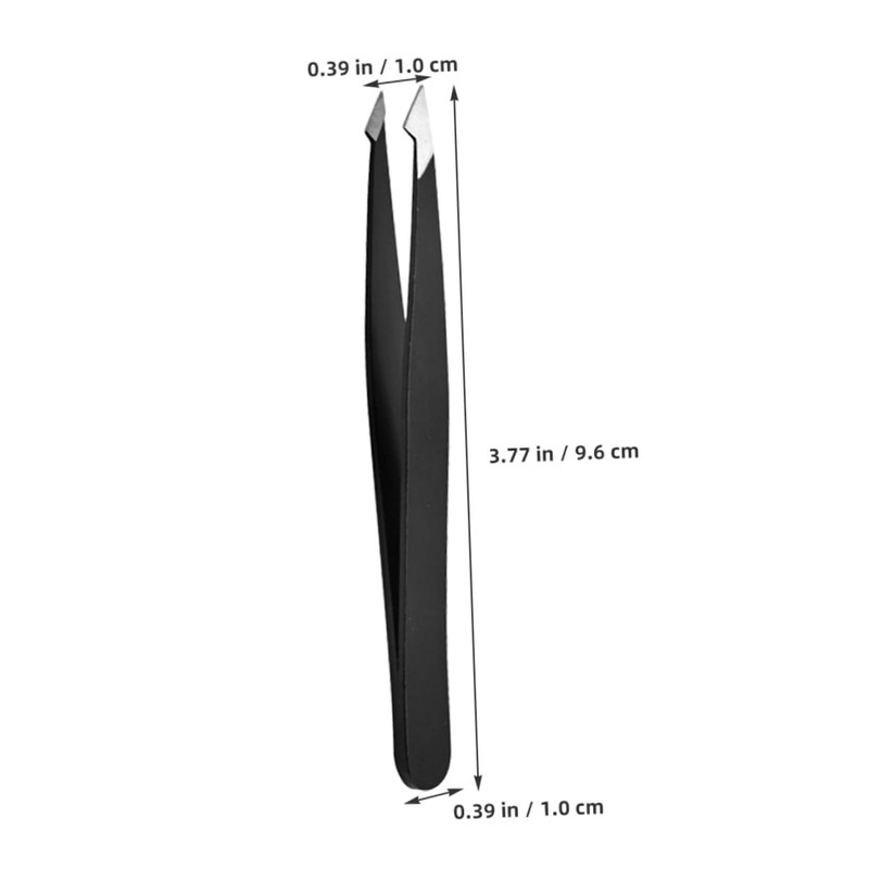 ORFOFE Salon Quality Tweezers Set Stainless Steel Tips for Hair