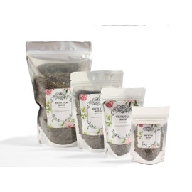 Nelson's Tea - Blueberry White Chocolate - White Loose Leaf Tea - white tea, white chocolate pieces, dried blueberries, and cornflowers - 1 lb.