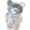 Transparent Mobile Phone Grip Stand,Bear Phone Folding Finger Stand, Cell