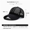 Bakicey Baseball Cap mit luftigem Netzteil Unisex Trucker Cap Damen