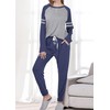 Cysincos Womens Sweatsuits 2 Piece Outfit Sweatpants Loungewear Jogger Pajama