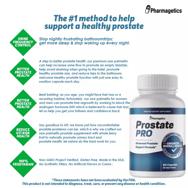 Prostate Pro Premium Prostate Support Blend 60 capsules