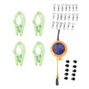 Portable Clothesline Heavy Duty Clothes Drying Line Punch Free Non