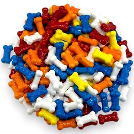 Bone Shaped Bonz Assorted Coated Candy – 1.5 lbs Colorful Crunchy Delights Bursting with Flavor – Perfect for Celebrations, Gifting, or Sweet Indulgence(24oz)