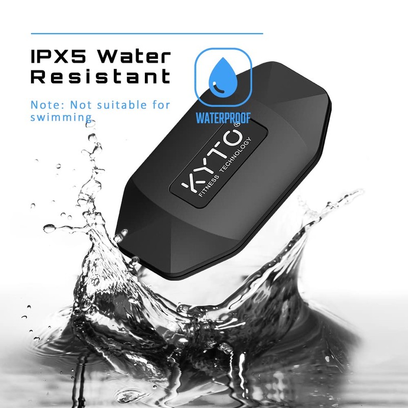 KYTO Heart Rate Monitor Chest Strap, ANT+/ Bluetooth, Compatible with