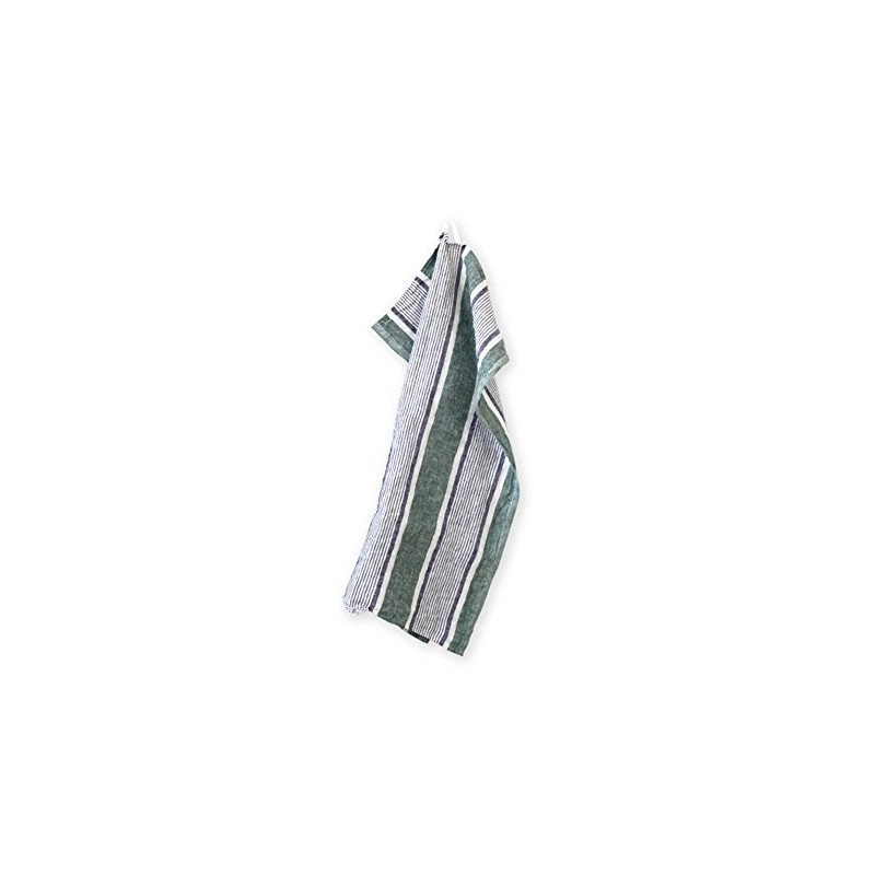 Lino e Lina Linen Kitchen Cloth Pontoise Green
