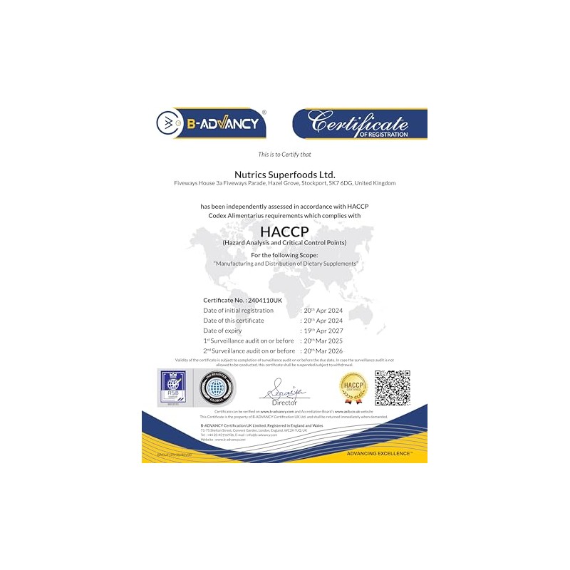 Potassium Chloride 100g 100% Pure - Free from Fillers Binders