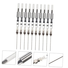 Ciieeo 50 Pcs Fountain Pen Converter Calligraphy Ink for Refilling Ink Ink Filling Ink Pen Refills Refill Ink Tool Plastic The Ink Detachable