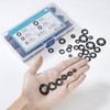 QIMEI-SHOP Pack of 500 Locking Washers Starlock Washers Inner Tooth