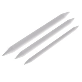 3 Sizes Blending Smudge Stump Stick Art Drawing Tools Deft Art Pencils, Drawing Pencils Sketch White Pens for Artists Students Beginner for Student Artist Charcoal Sketch Drawing Tools Drawing Media