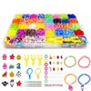 Relota Loom Bands Set, Loom Bands Box Set with 2500