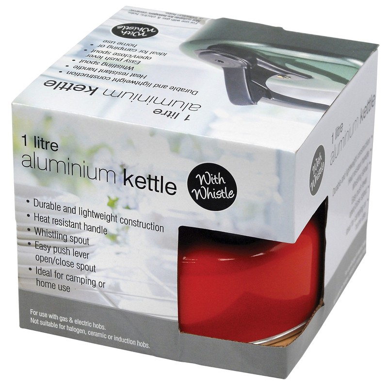 Pendeford WK10P Whistling Kettle Polished, 1 L, Silver