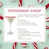 Monin - Peppermint Syrup, Cool Tingle of Candy Cane, Natural