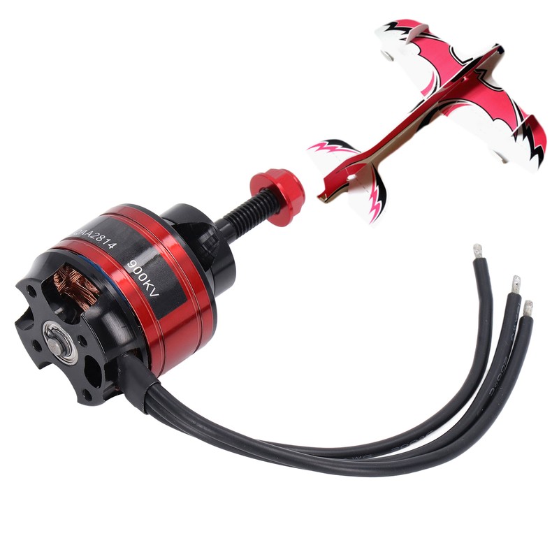 QAA2814‑900KV RC Brushless Motor 6S Plane Motor 14 Poles High