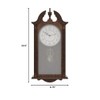 Bulova Bulova C1517 Saybrook Wall Clock, Brown Cherry