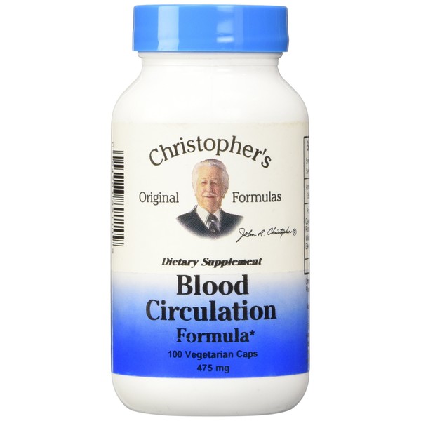 Dr. Christopher Blood Circulation Formula 100 Vegetarian caps