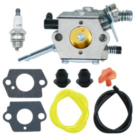 Ollanoos 41261200600 Carburetor Kit, Replacement for Stihl FS48 FS52 FS66 FS81 FS106 BR400 Replacement for Trimmer, Replaces 41261200610