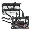 SHANY Clear Travel Makeup Bag - Cosmetics Organizer - SHANY