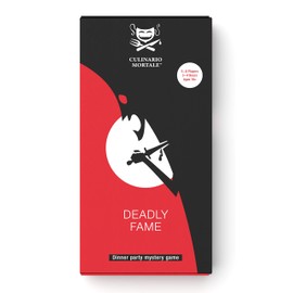 Culinario Mortale Deadly Fame – Murder Mystery Dinner Party Game for 5-8 Players