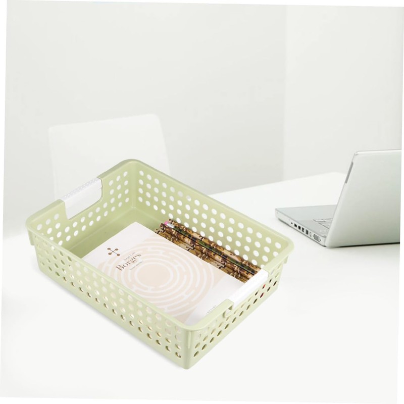 SHOWERORO 3pcs Office Storage Basket File Basket File Organizer Organizer