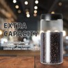 Dinana Coffee Bean Storage Container, Vacuum Glass Jar with Airtight