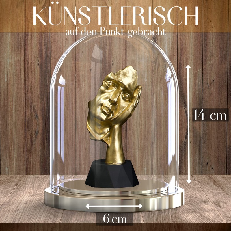 Perfekto24 Sculptures Decorative Modern – Sculptures in Gold – Thinker