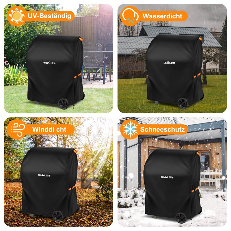 Tavaler Barbecue Cover Weatherproof 90 x 70 x 110 cm