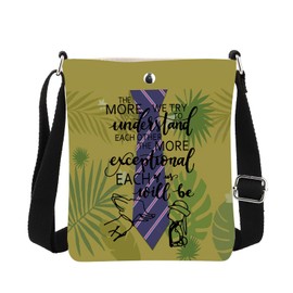 MBMSO Cartoon Movie Crossbody Bag Zoo Gifts for Cartoon Movie Lovers Fans Cartoon Movie Character Fox Rabbit Crossbody Purse, J&n Crossbody