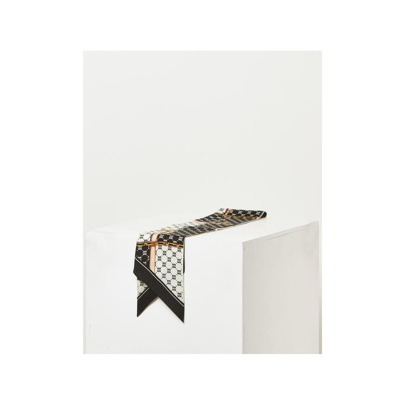 Daks (신세계강남점)DCSC3F025BK SILK100%블랙 롱 스키니 실크스카프 (Daegu Shinsegae) DCSC3F025BK 100%