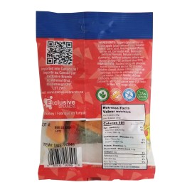 Exclusive Brands Tajubo Gummy Pizza, Fruity Flavors, 80g/2.8 oz. Bag {Imported from Canada}