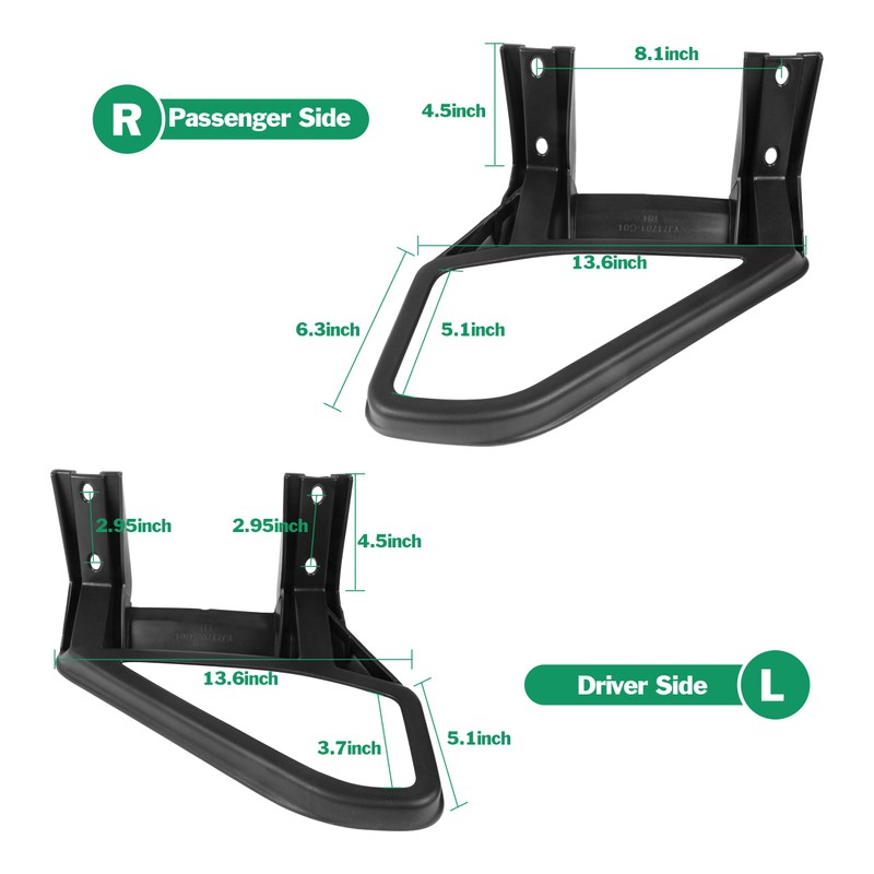 KAKABAS Seat Handle Armrest Hip Restraints Compatible with 1994-Up EZGO