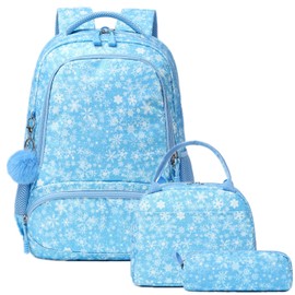Jumpopack School Backpack for Girls Backpack for School Girls School Bags for Girl Backpack with Lunch Box