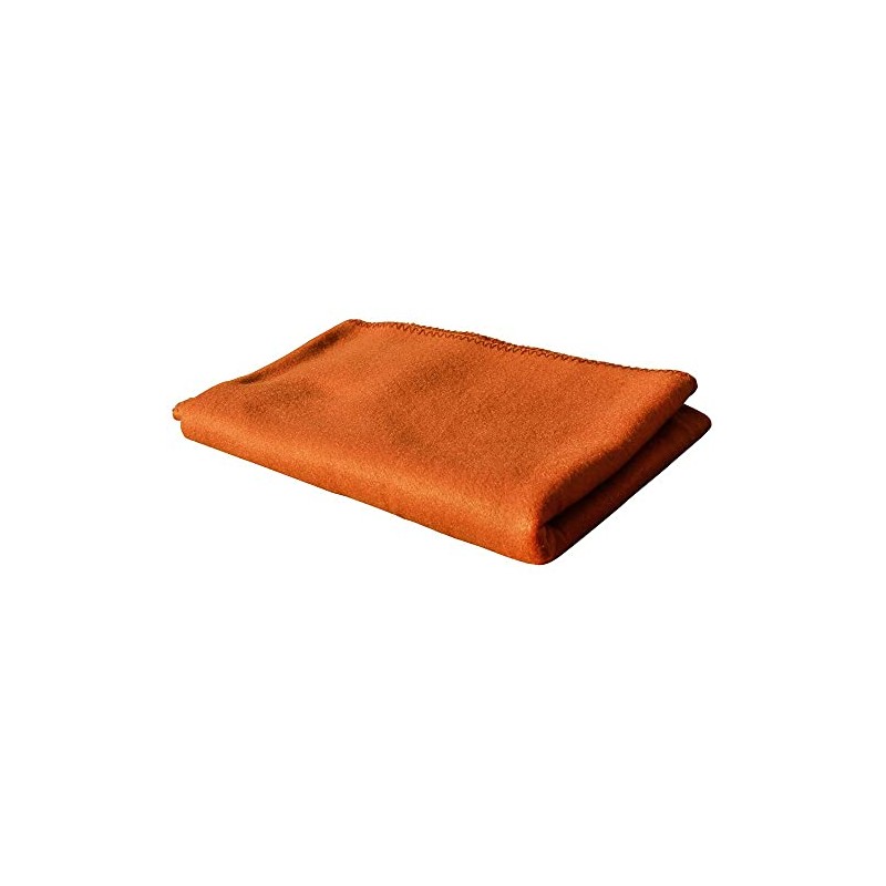 EXNER Polar Fleece Blanket Terracotta 130 x 160 cm