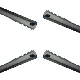 Meat Handsaw Blade 25" Long x 1/2" x .025" 10 Teeth Per Inch. 4 Pack