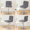 Gollense Bar Stool Covers Set of 4 Stretch Pub Counter