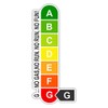 siviwonder Car Sticker Energy Efficiency Equal to Zero - No