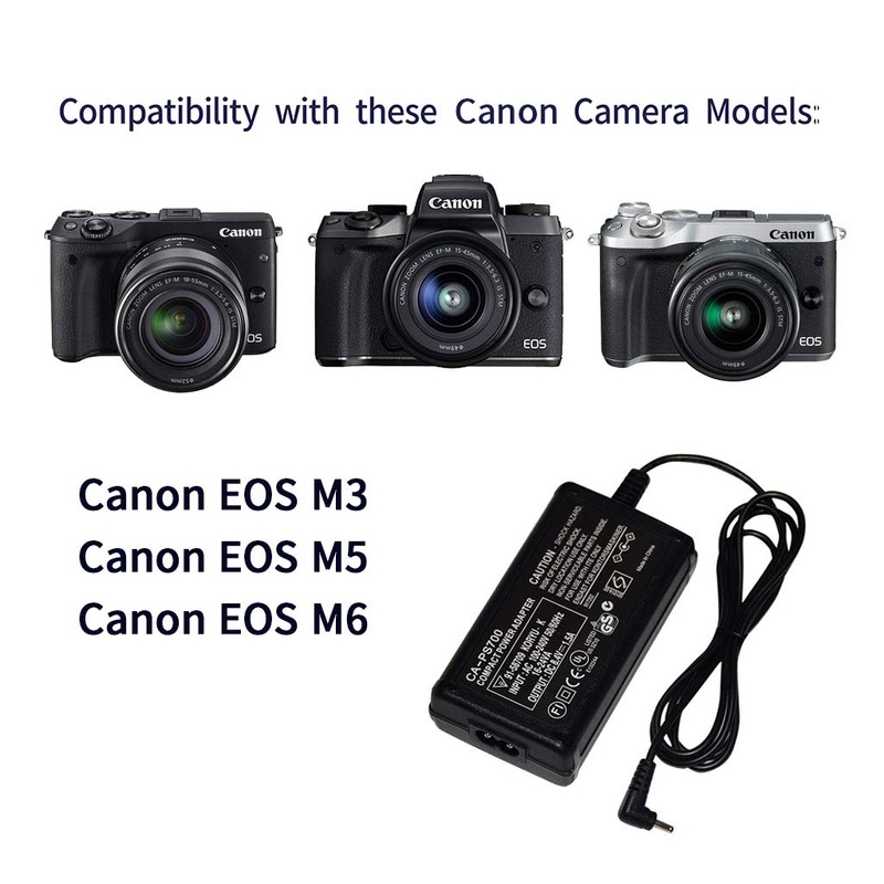 ACK-E17 AC Power Adapter and DR-E17 DC Coupler Kit Compatible