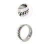 Generic Luxfancy Anillo Viking de runas vikingas de acero inoxidable