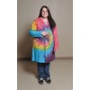 United Scientific Supplies LBCTXL Tie Dye Lab Coats, Extra Large,