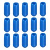 Rebower 200 Pack Screw Thread Protector Cover Rubber End Caps,