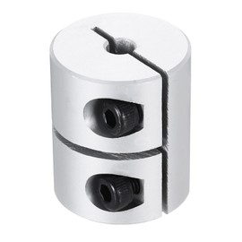 sourcing map Shaft Coupling 4 to 11mm(ID) 30mm(L) Aluminum Alloy Shaft Coupler Connector Rigid Joint Motor Accessories for 3D Printer DIY Robots Model CN