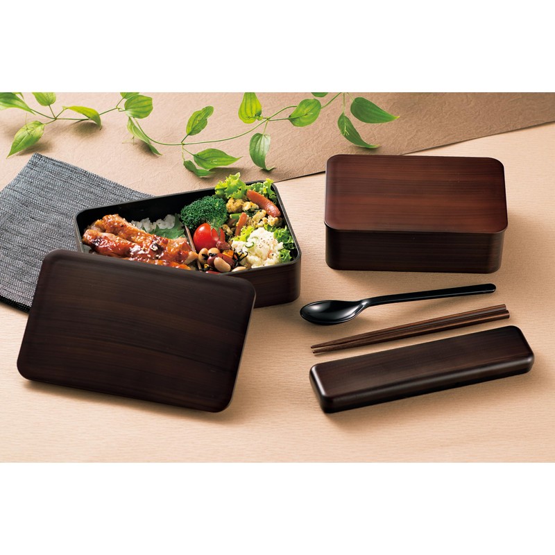 Tatsumiya Wood Grain Lunch, 1-Tier Lunch, Tochigeki 800 30469