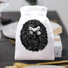 Azeeda 20cm 'Curled Up Hedgehog' Satin Drawstring Bag/Pouch (SB00010668)