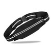 Hip bag sports bag running waist waterproof belt Slim Gray/ONE 10ea